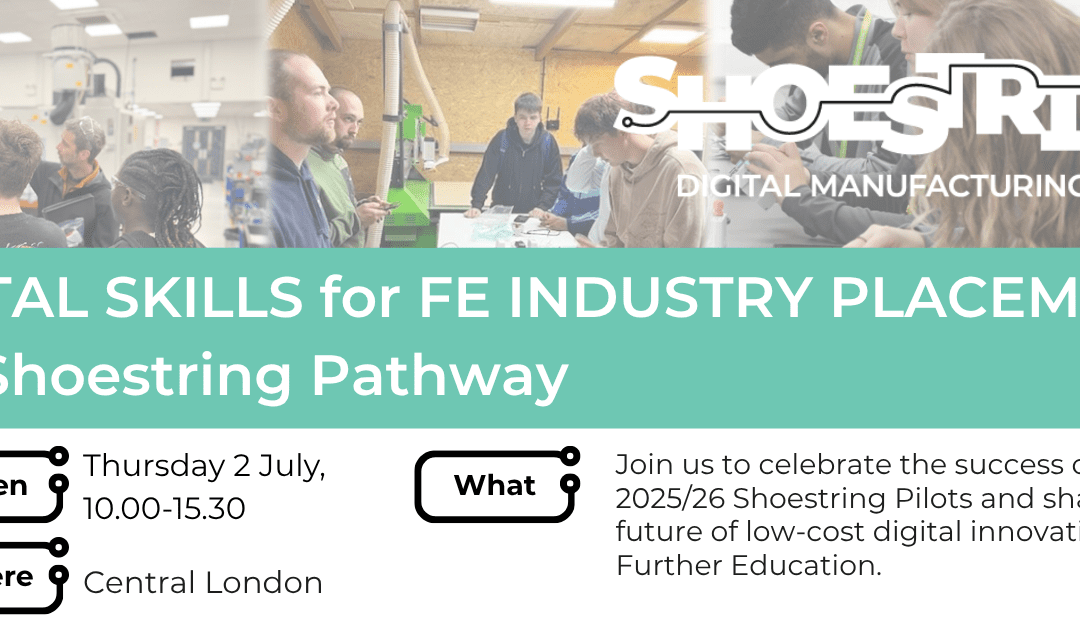 Shoestring FE Pathway – Industrial digital skills