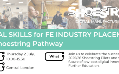 Shoestring FE Pathway – Industrial digital skills
